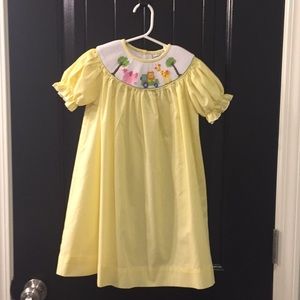 Zoo Smocked Dress